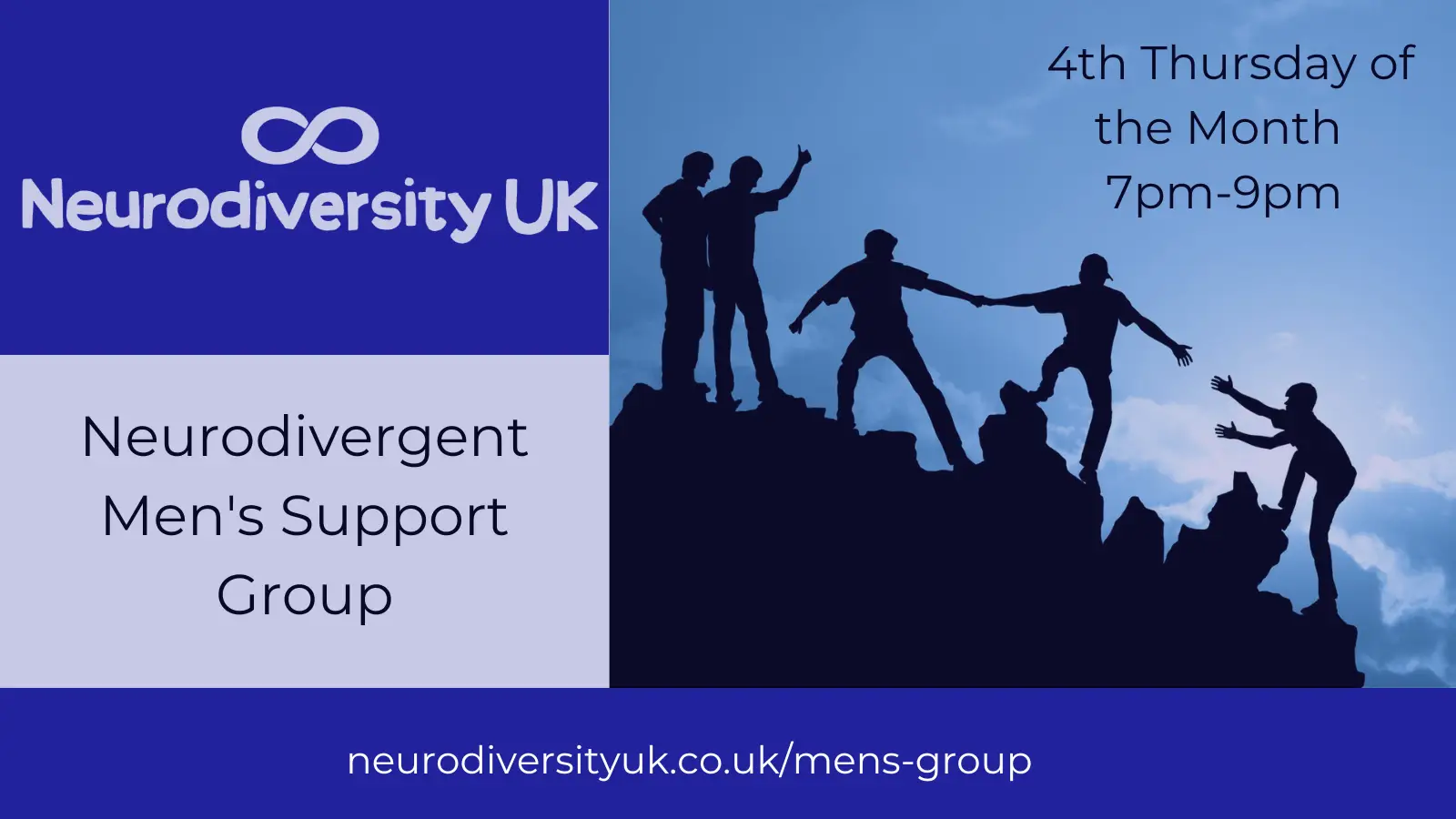 Men’s Neurodivergent ADHD Autism Support Group