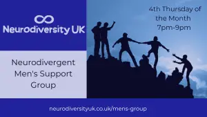Neurodivergent Mens Peer Support Group ADHD Autism
